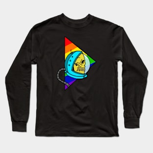 Space Skull Long Sleeve T-Shirt